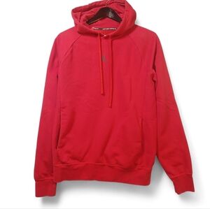 Jordan Sport Red Unisex Dri-Fit Hoodie Size Small Pullover Sweatshirt Athleisure
